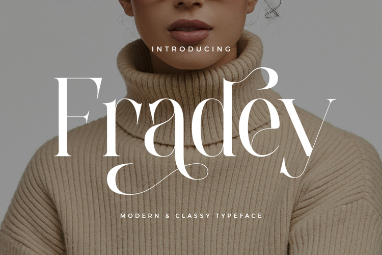 Preview of Fradey Font
