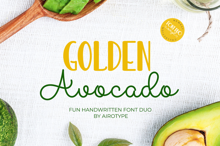 Golden Avocado Sans Font