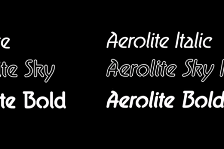 Aerolite Font