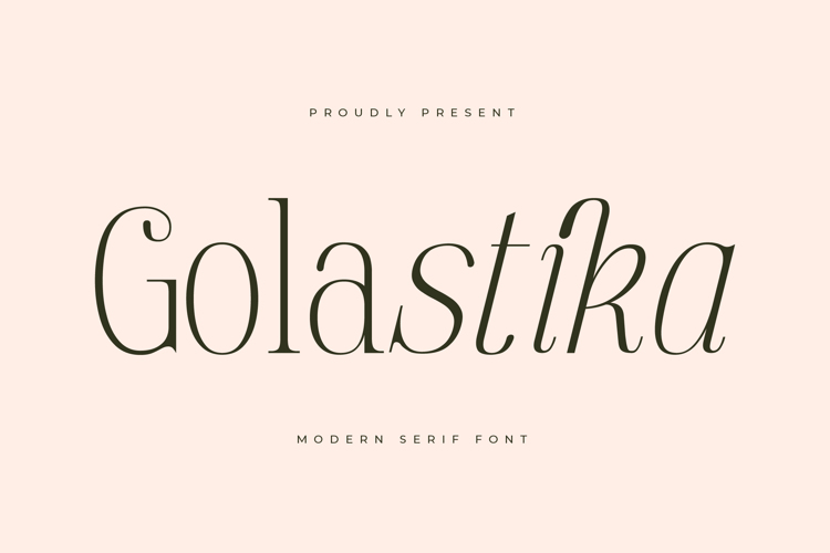 Golastika VERSION Font