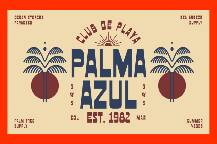 Preview of Puesto Font