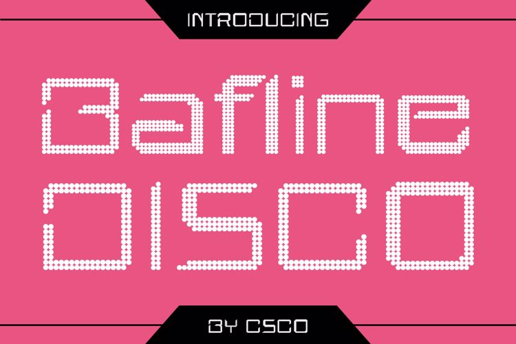 Bafline Disco Font