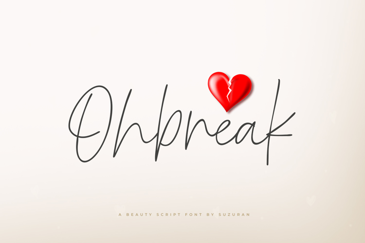 Ohbreak Font