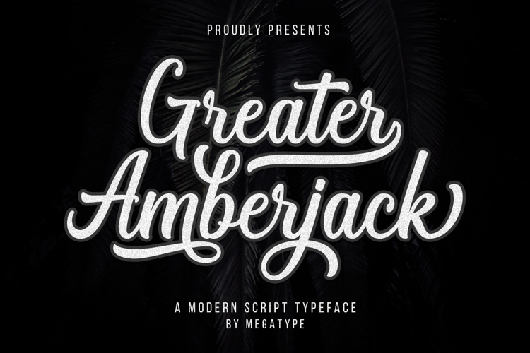 Greater Amberjack Font