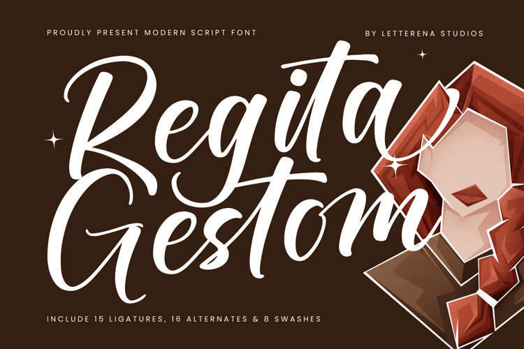 Regita Gestom VERSION Font