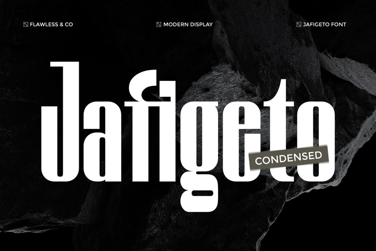 Preview of JAFIGETO Font