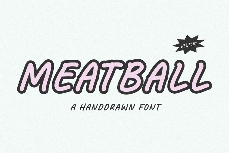 Meatball Font