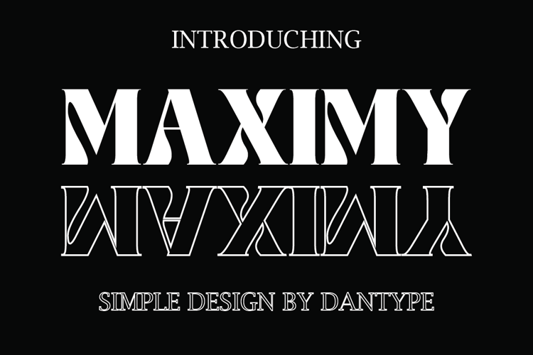 Maximy Font