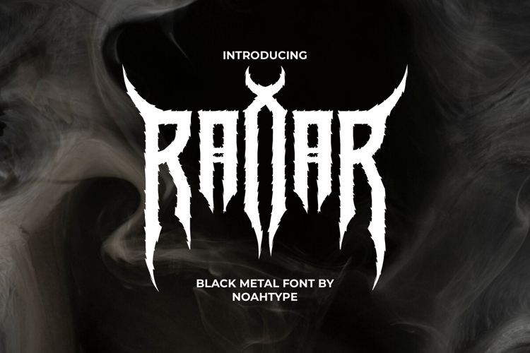 Preview of Ranar Font