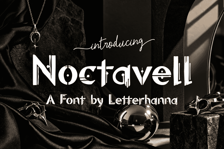 Preview of Noctavell Font