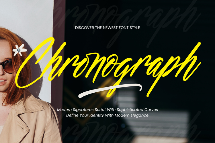Preview of Chronograph Font