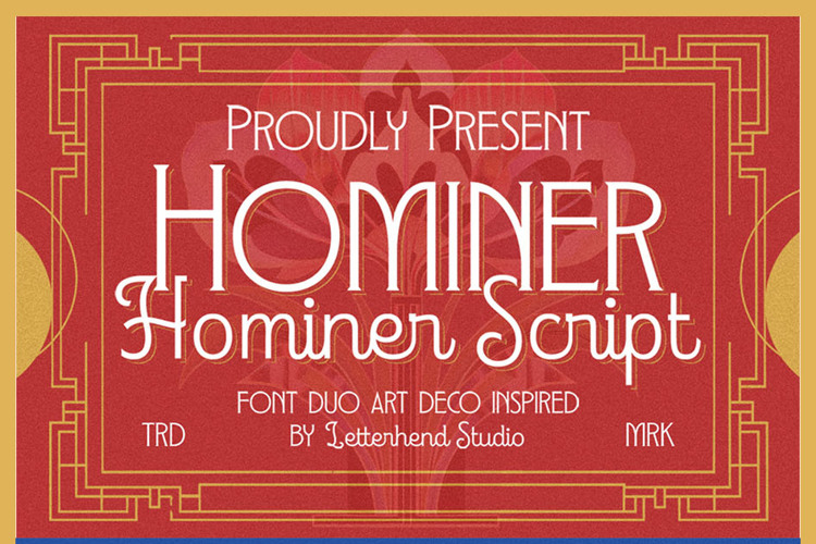 Preview of Hominer Font