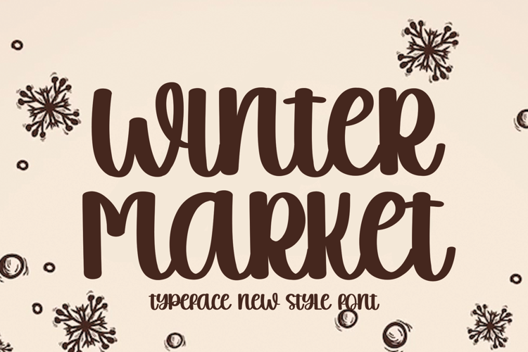 Winter Market Font
