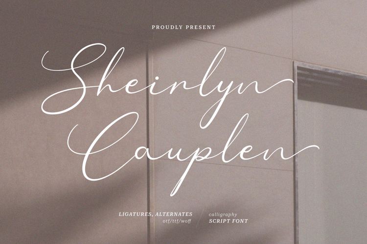 Sheirlyn Cauplen Font