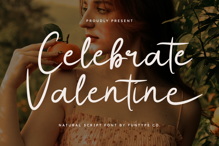 Preview of Celebrate Valentine Font