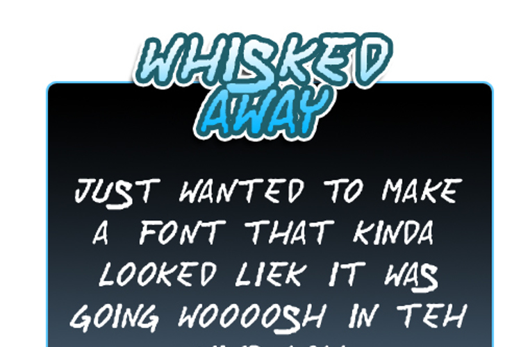 Whisked Away Font