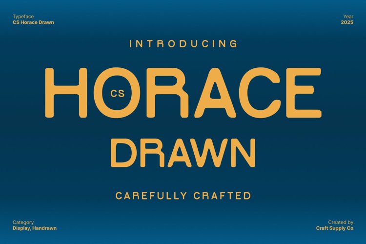 Preview of CS Horace Drawn Font