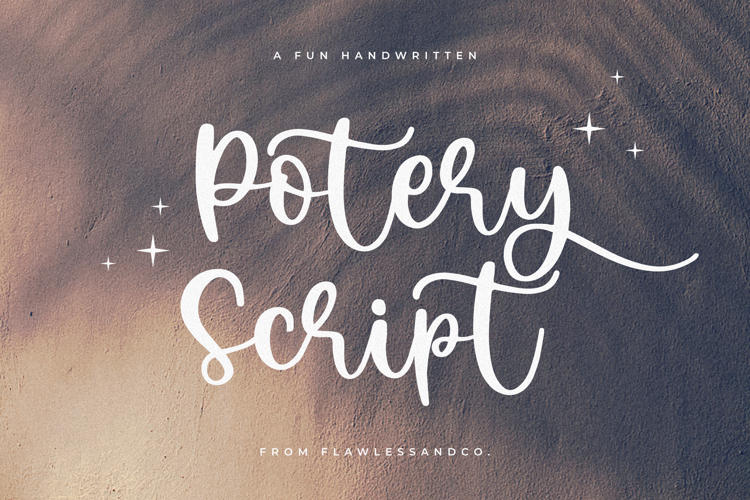 Potery Script Font