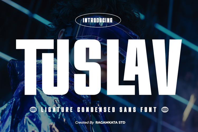Preview of Tuslav Font