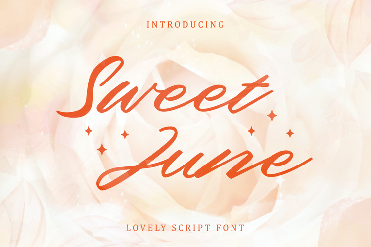 Sweet June Trial Font