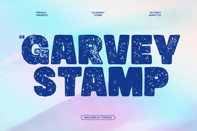 Preview of CS Garvey Stamp Font