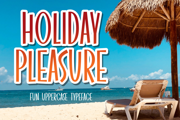 Holiday Pleasure Font