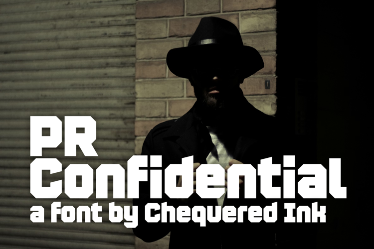 Preview of PR Confidential Font