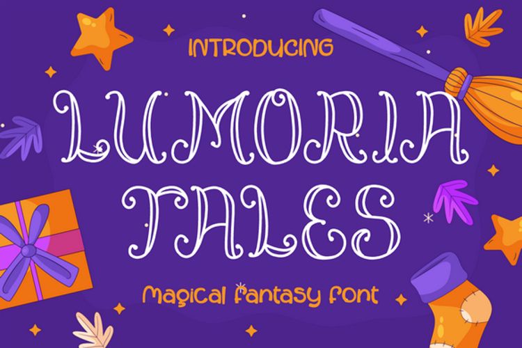 Preview of Lumoria Tales Font