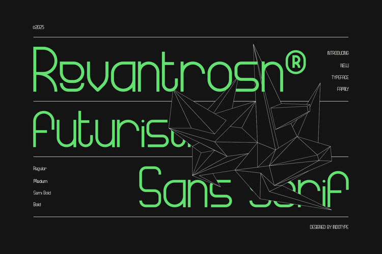 Preview of IT Revantrosn Font