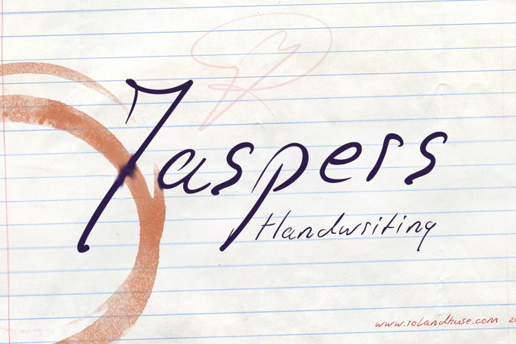 Jaspers Handwriting Font