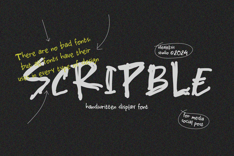 Scripble Font