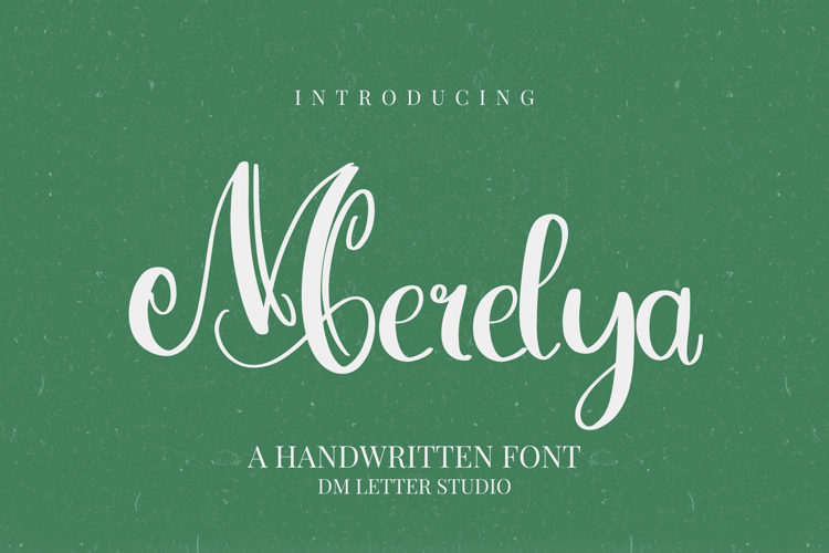 Preview of Merelya Font