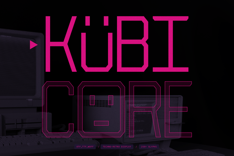 Preview of Kubicore Font
