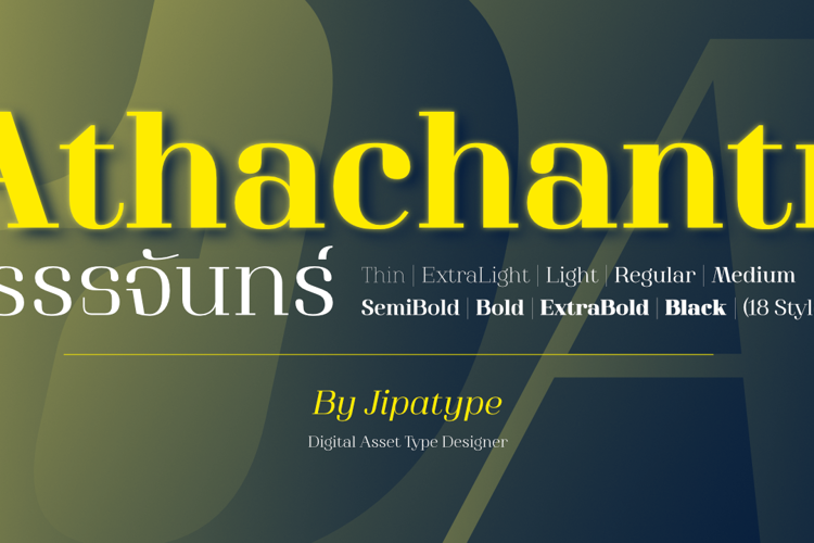 Athachantr Font