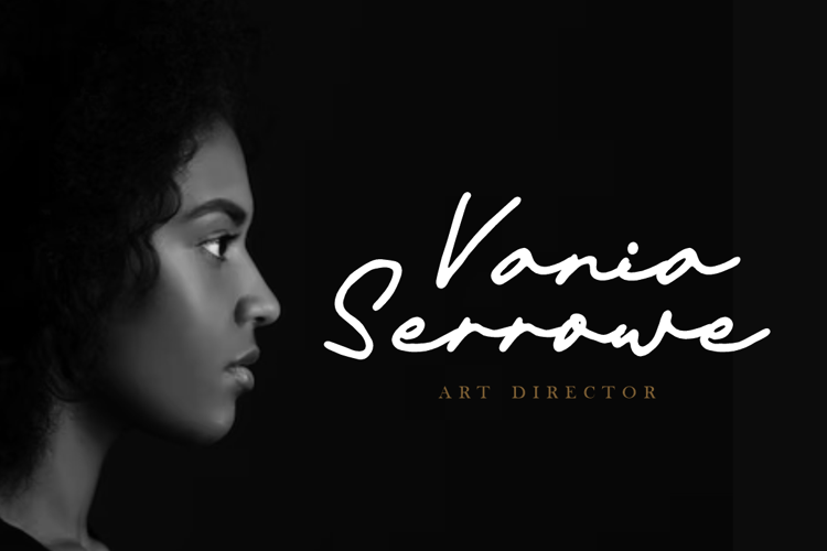 Preview of Ravonna Touch Font