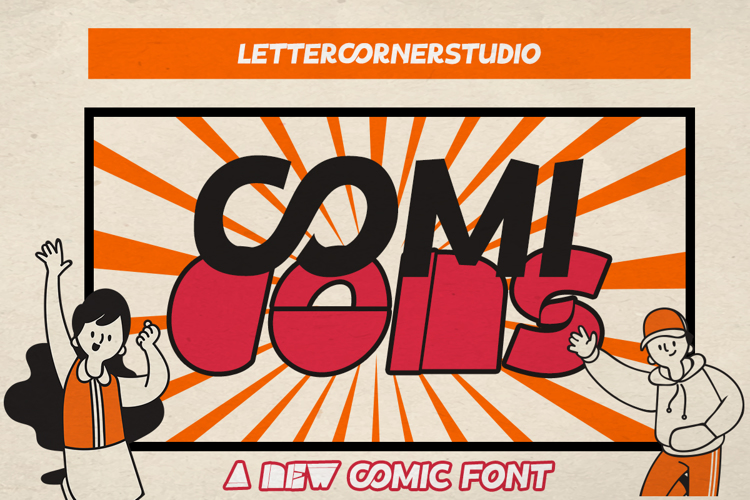 Comicons Style 1 Font