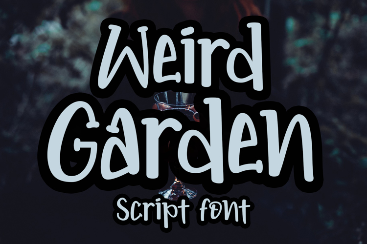 Weird Garden - Font