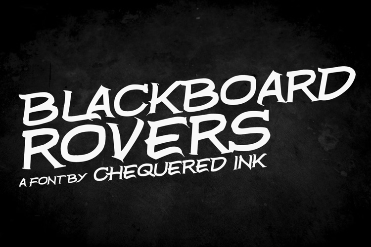 Blackboard Rovers Font