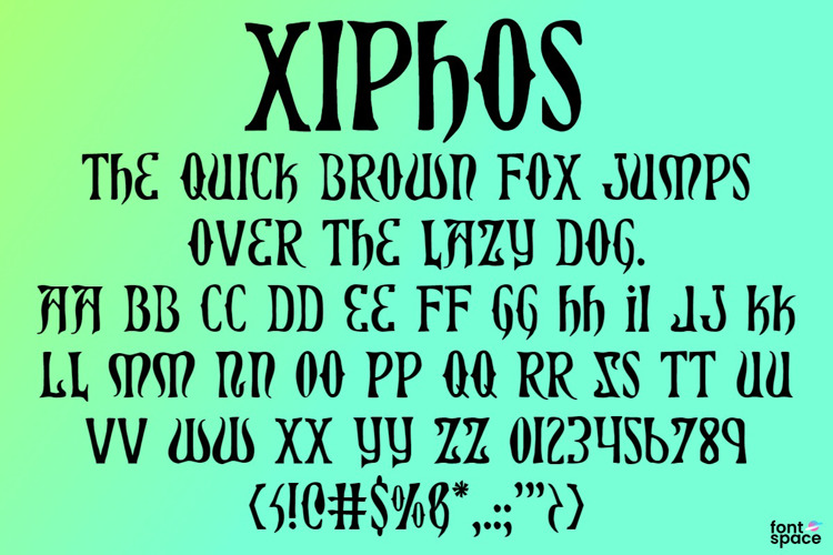 Xiphos Font