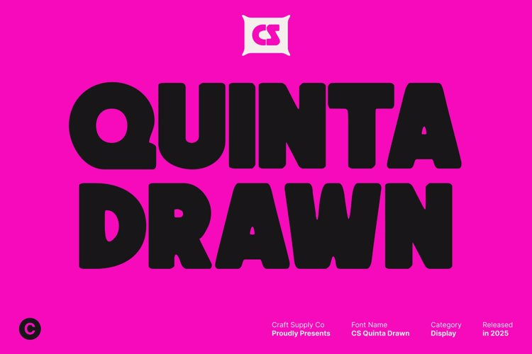 Preview of CS Quinta Drawn Font