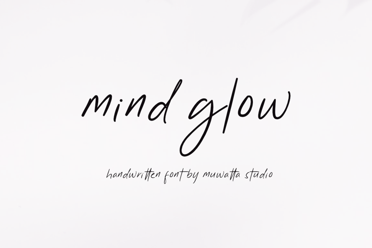 Preview of Mind Glow Font