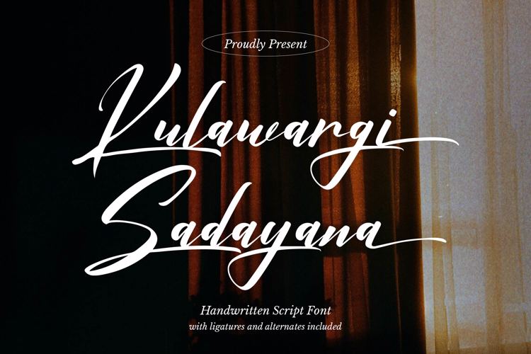 Kulawargi Sadayana Font
