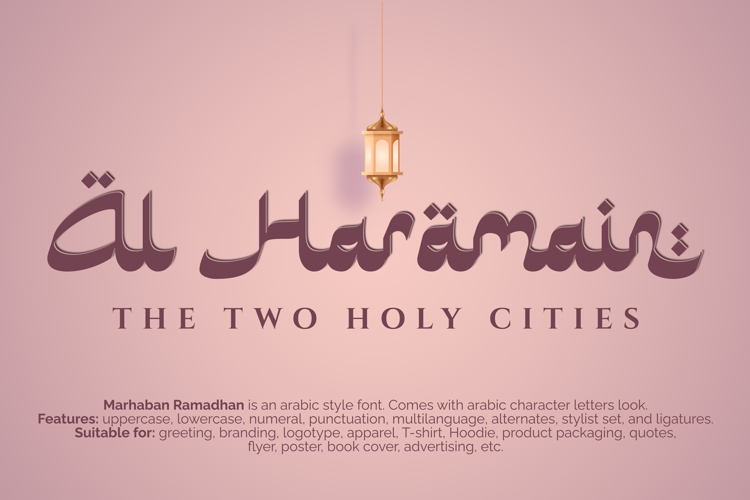 Marhaban Ramadhan Font