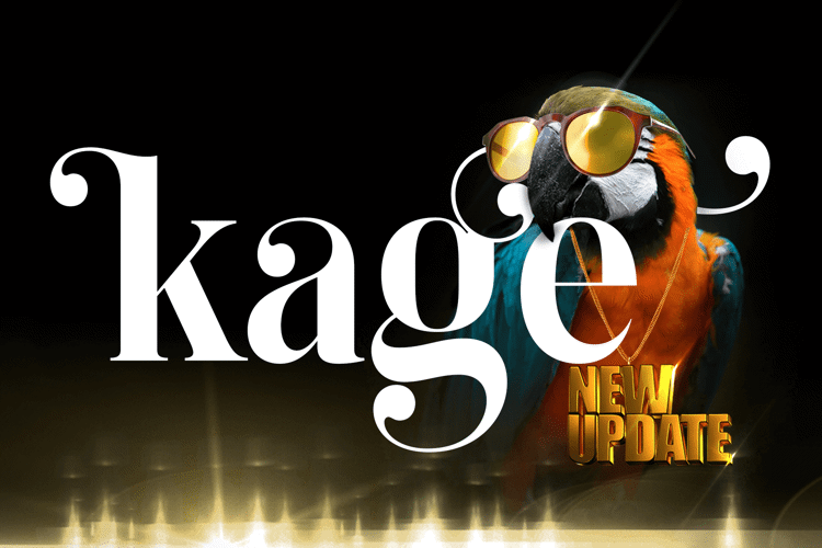 KAGE Font