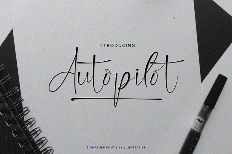 Autopilot ( For Personal Us Font