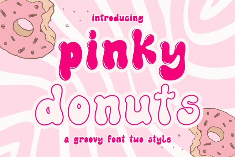 Pinky Donuts Font