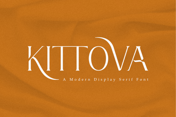 Preview of Kittova Font
