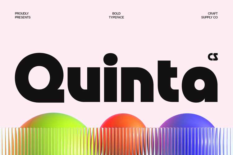 Preview of CS Quinta Font