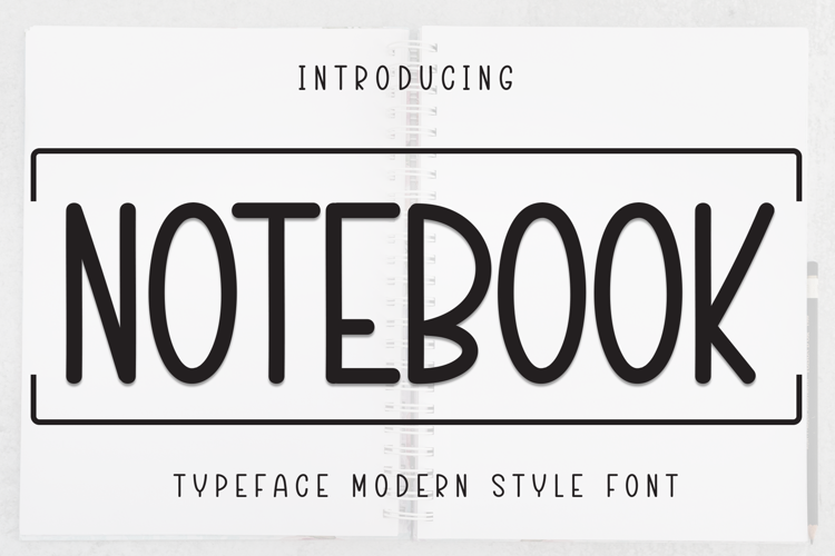 Preview of Notebook Font