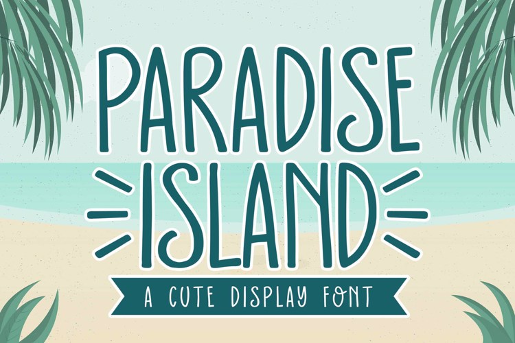 Paradise Island Font